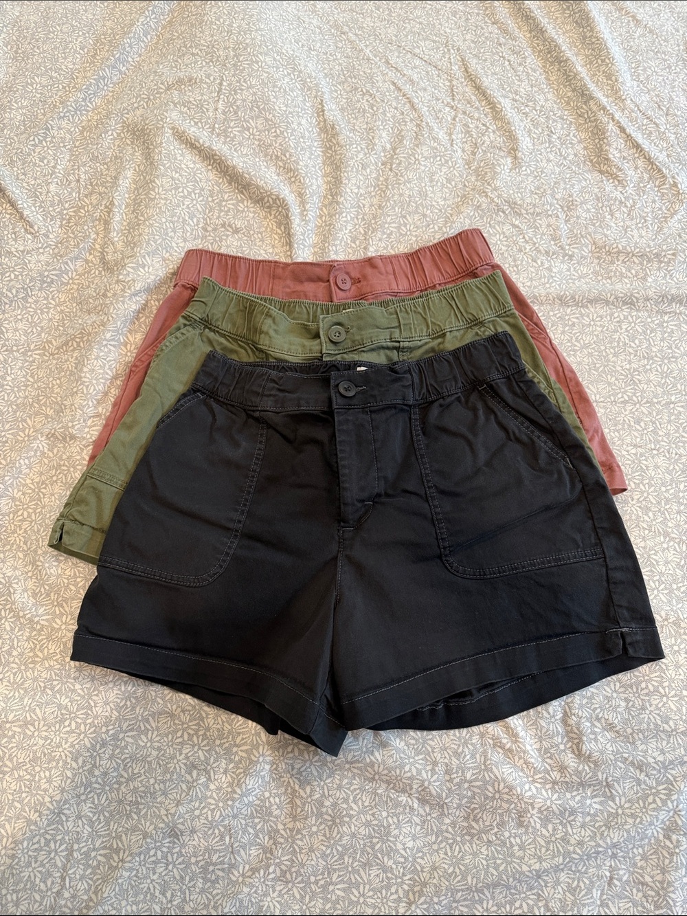 Bundle of Lee Women's Elastic-Waist Shorts